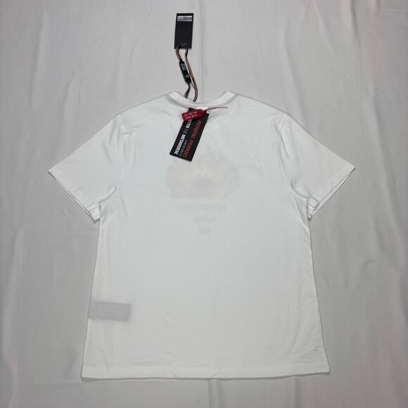 NWT Mostly Heard Rarely Seen 8-Bit On Fire Tee Shirt Men's Medium Elmo Meme - Picture 4 of 12